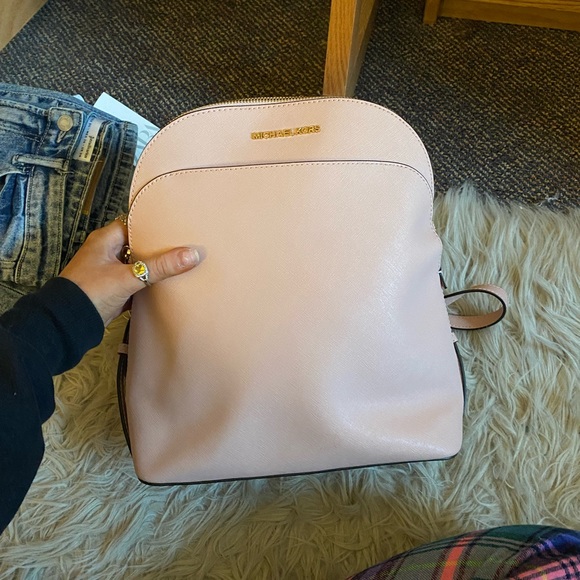 Blush pink MK backpack - Picture 13 of 14